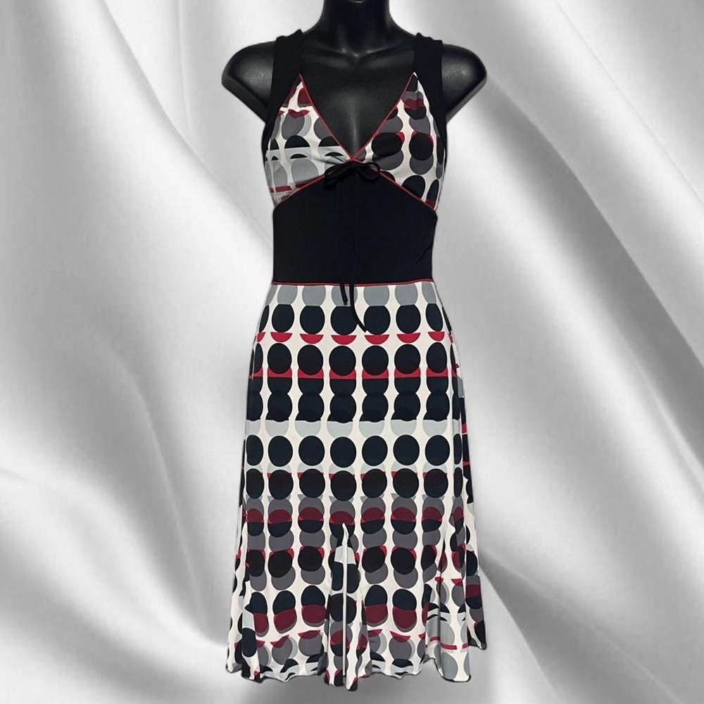 Vintage XS Fashion Chic Polka Dot Dress
